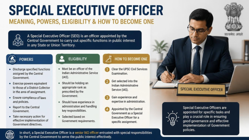 Special Executive Officer Meaning